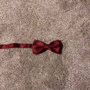 Maroon Clip-on Bow tie